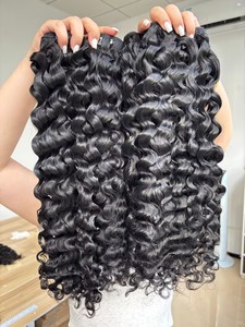 Cheveux humains bruts à 100% <span class=keywords><strong>Prix</strong></span> de gros Cheveux bouclés birmans Cheveux en mèches Cheveux Empress Diamond Femme noire - Product Image 3