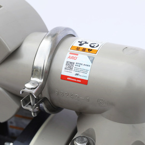 Pompe à diaphragme pneumatique Inger-soll Rand ARO PD01P-HKS-KTT-A 1/4" non métallique 5,3 GPM - Product Image 3