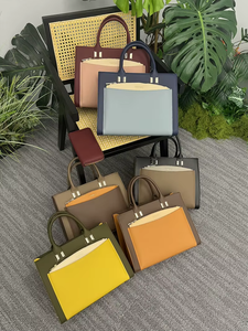 Sac à main de luxe personnalisé pour femme, fabriqué en usine, en PU avec fermeture éclair, qualité supérieure, 3L+ - Product Image 5