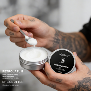 Crema Naturale Biologica Idratante Protettiva e Rigenerante per il Recupero del Tatuaggio, Balsamo per la Cura Post-Tatuaggio - Product Image 1