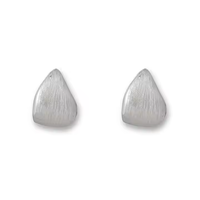 Orecchini ricurvi 925 argento Sterling Design nicchia a goccia ad acqua spazzolata orecchini per le donne gioielli di qualità superiore