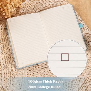 Cuaderno A5 personalizado con lámina dorada de PU, diario ecológico con páginas rayadas, cuaderno para oficina/escuela, agenda, planificador, para regalo. - Product Image 4