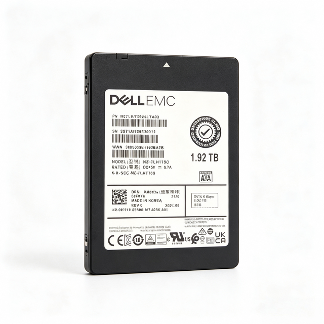 MZ7LH1T9HALTAD3 1.92TB SATA 6Gb/s SSD 2.5 Inch Enterprise Used Tested Server Solid State Drive