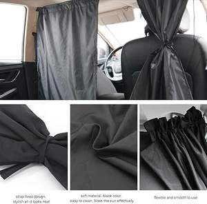 Tenda Divisoria per <span class=keywords><strong>Auto</strong></span> <span class=keywords><strong>Parasole</strong></span>, <span class=keywords><strong>Tende</strong></span> Privacy per <span class=keywords><strong>Auto</strong></span> con Protezione dal Vento, Tenda Divisoria Magnetica per Lunotto Posteriore, Coperture <span class=keywords><strong>Parasole</strong></span> - Product Image 2