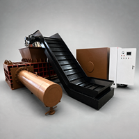 Presse à balles hydraulique personnalisée pour métaux, équipement de compactage de ferraille haute densité pour l'industrie du recyclage des métaux