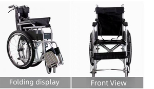 Silla <span class=keywords><strong>de</strong></span> Ruedas Manual <span class=keywords><strong>de</strong></span> Acero para Niños WCHT WCHT0181, Precio al por Mayor 2024, Plegable, para Rehabilitación <span class=keywords><strong>de</strong></span> Parálisis Cerebral, Uso Hospitalario - Product Image 6