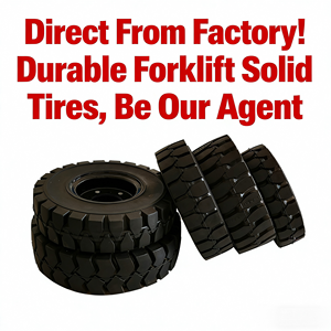Forklift Solid <strong>Tire</strong> With Axle Trailer <strong>Drum</strong> Screen <strong>Tire</strong> Assembly Mobile Flatbed Truck18*7-8 18*7-10 4.00-8 Directional Wheel - Product Image 1