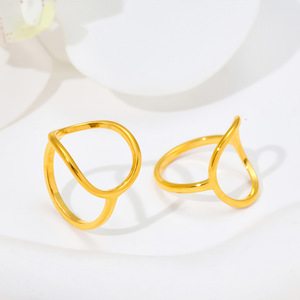 Ensemble de bagues vintage en alliage de zinc géométrique punk métallique VKME pour femmes, bijoux de mode pour <span class=keywords><strong>mariage</strong></span> et fiançailles <span class=keywords><strong>2022</strong></span> - Product Image 4