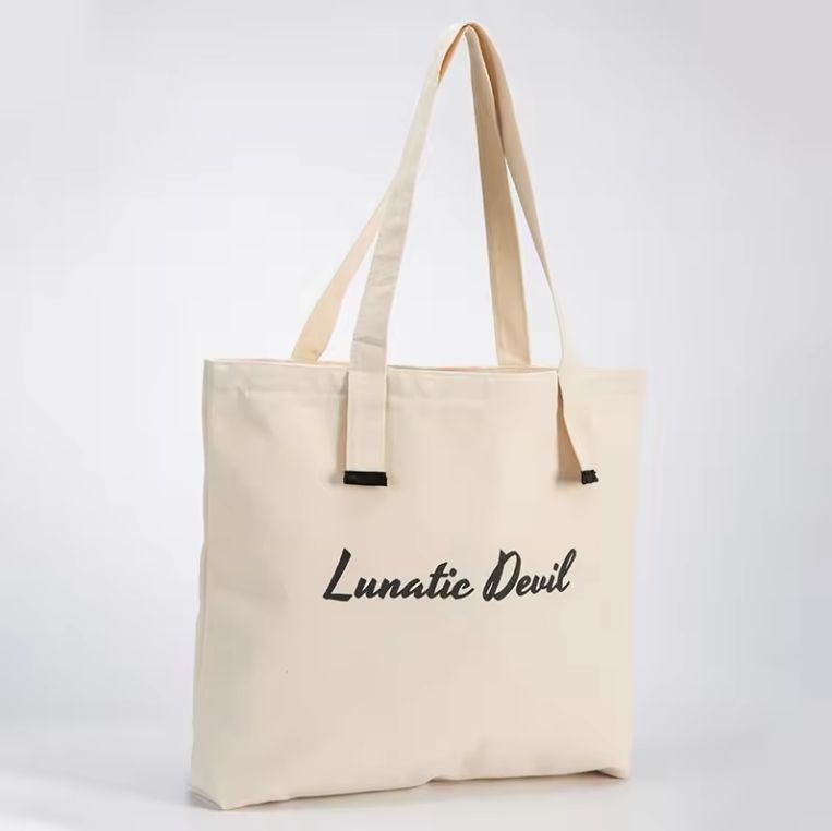 Wholesale Custom Print Logo Eco Friendly Cotton Canvas Tote