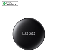 Traceur GPS intelligent en plastique durable et localisateur sans fil Air Tag avec lecture des trajets, compatible avec les appareils iOS et Android, Google Find My
