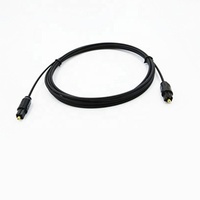 Cable Decodificador de Audio de Fibra Óptica Digital SPDIF Toslink, Estéreo, con Cubierta de PVC, Sin Blindaje, Conector Cuadrado, para Reproductor de DVD, en Stock, 1-5M