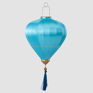 Việt Phương Đông Lụa tre thủ công đèn lồng đầy màu sắc ngoài trời không thấm nước vải lụa Đèn treo đèn lồng cho trang trí - Product Image 6