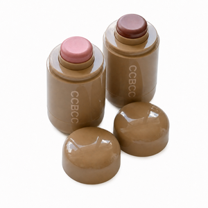 Bálsamo en Crema para Mejillas y Labios de Doble Uso, Acabado Natural Transparente, Barra de Colorete con Tinte, Hidratante y de Larga Duración, Maquillaje para Rostro y Labios - Product Image 4