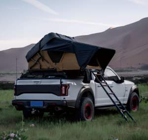Tente de toit de <span class=keywords><strong>camping</strong></span> pour voiture tout-terrain 4WD de l'usine de tentes de toit <span class=keywords><strong>à</strong></span> l'expédition Tente de toit de voiture de grande taille - Product Image 5