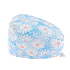 Chapeau chirurgical en coton imprimé pour infirmière, plusieurs couleurs disponibles, personnalisable pour les longues heures de travail - Product Image 6
