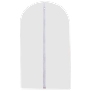 Dustproof Clothing Cover Rectangle <b>Hanging</b> Bag <b>Wardrobe</b> Storage Home Use Coat Protector Transparent Garment Cover - Product Image 5