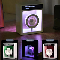 Affichage des paroles de l'audio créatif Home New Living Room Decor MP3 Transparent Nordic BT USB Speaker FM Radio