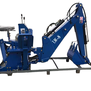 La <span class=keywords><strong>Pala</strong></span> <span class=keywords><strong>Trasera</strong></span> (retroexcavadora) del <span class=keywords><strong>Tractor</strong></span> Excavador <span class=keywords><strong>Pequeño</strong></span> se Utiliza <span class=keywords><strong>para</strong></span> Cargar y Descargar, Manipular y Recortar - Product Image 3