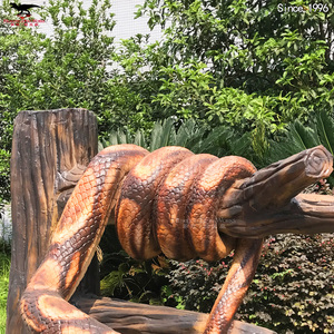 Thiết bị phiêu lưu công viên rừng động vật mô phỏng Kích thước cuộc sống mô hình động vật mô phỏng động vật rắn animatronic - Product Image 4