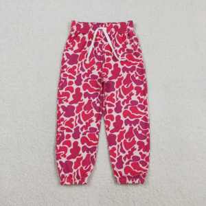 RTS Fashion Hunting Solid Plus Size Kids Girls Flare Pants <b>Athletic</b> Wear Clothes Wholesale New Designs Styles - Product Image 2