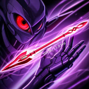 New Century Warrior 30cm <span class=keywords><strong>Genesis</strong></span> Gun Grabado con láser Anime EVA Unit-06 King-Slaying Lance Arma Decoraciones navideñas al por mayor - Product Image 1