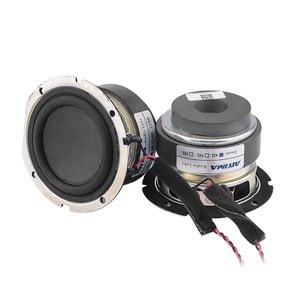 Hlyjoon Altoparlante tweeter per auto, 1 pezzo, 4 pollici, Super Power Speaker Horn 100 Watt 12 V, pannello porta del veicolo, musica o altoparlante stereo, nero + verde
