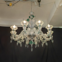 Lampes suspendues décoratives, lustres en verre de Murano pour salon