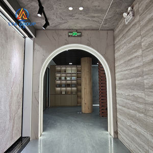 Revêtement mural extérieur en carreaux flexibles légers et modernes, MCM Travertin, décoration murale en pierre flexible, imperméable, design 3D - Product Image 4