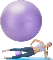 Ballon de yoga et de pilates gonflable anti-éclatement, avec personnalisation du logo pour l’entraînement de la force centrale
