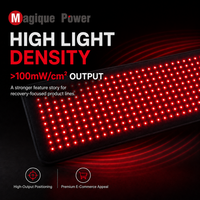 Ceintures chauffantes Magique Power 660nm 850nm pour le corps, thérapie par lumière rouge pulsée (RLT) et infrarouge pour la taille