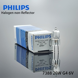 Bombilla Halógena <span class=keywords><strong>Philips</strong></span> Sin Reflector 7388 20W G4 6V para Microscopios, Endoscopios e Iluminación Médica - Product Image 1