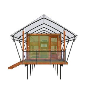 Tente hôtelière pour sites touristiques, tente de camping pour voyages culturels, tente hôtelière une chambre et une salle de bain avec toilettes, tente B&B en PVDF, direct usine - Product Image 5