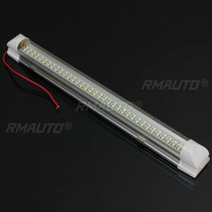 Barre lumineuse LED 12V 24V 72 LED pour intérieur de voiture, camionnette, camion, camping-car, caravane, bateau, maison, avec interrupteur marche/arrêt - Product Image 3