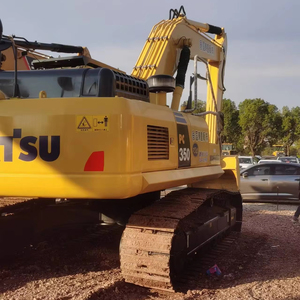 Excavadora sobre orugas Komatsu usada de alta calidad para la construcción de carreteras incluye motor de motor - Product Image 1