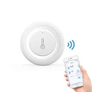 Tuya-sistema de detección de alarma Wifi, Sensor de temperatura y humedad de seguridad para el hogar