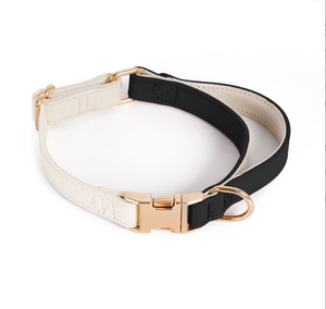 Ensemble de harnais, collier et laisse pour animaux de compagnie en cuir, réglable, respirant, confortable pour chiots, petits, moyens et grands chiens - Product Image 4