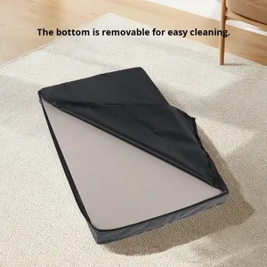 Cama para Perros Rectangular en Oferta, Desmontable y Lavable, Cama para Mascotas Universal para las Cuatro Estaciones, Cama para Perros y Gatos de Terciopelo Rosa - Product Image 3