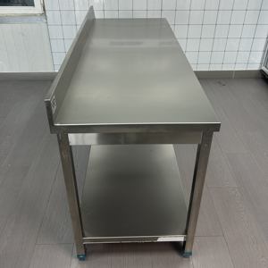 VICTORY, venta al por mayor, mesa de trabajo de acero inoxidable, banco comercial, equipo de catering, suministros para restaurante de laboratorio contra salpicaduras - Product Image 6