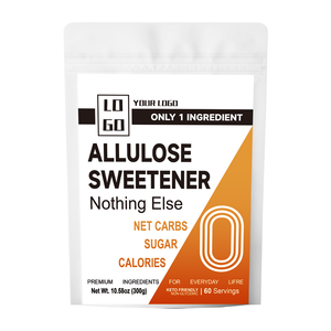 Edulcorante de Alulosa OEM/ODM |    Venta al por Mayor a Granel |   Cero Grasas, <span class=keywords><strong>Keto</strong></span> y Apto <span class=keywords><strong>para</strong></span> Diabéticos |   Proveedor de Etiquetas Personalizadas (Edulcorante Bajo en Carbohidratos) - Product Image 1