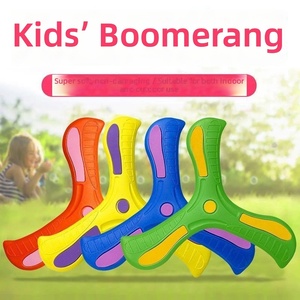 Disco Volante Boomerang per Bambini, Giocattolo Sportivo da Esterno a Tre Pale, Disco Rotante Interattivo Lanciato a Mano - Product Image 3
