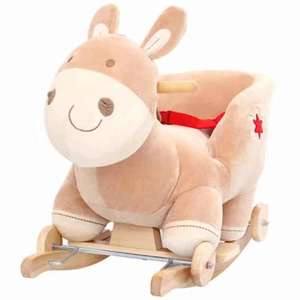 Jouet de poussette à bascule pour enfants <span class=keywords><strong>Lapin</strong></span> blanc en peluche Jouet à roulettes pour enfants - Product Image 6