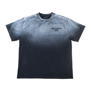 Camisetas transpirables para hombre TOPSHOW de alta calidad, personalizadas en 3D, 240 g/m², cuello acanalado de algodón, estampado degradado con relieve. - Product Image 1