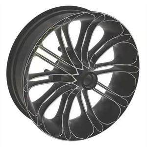 INCA personalización nuevo accesorio de motocicleta corte CNC aluminio completo estilo 3D llantas negras ruedas <span class=keywords><strong>HD</strong></span> <span class=keywords><strong>v</strong></span>-<span class=keywords><strong>rod</strong></span> Night-<span class=keywords><strong>Rod</strong></span> Muscle - Product Image 3