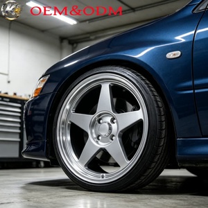 Jantes monobloc Direct Fit 15-17 pouces 4x100 (4x3.94) ET30 A356.2 pour <span class=keywords><strong>Honda</strong></span> Civic, Miata, Mini Cooper - Product Image 1