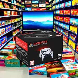 क्लासिकल रेट्रो 4K SUP टीवी वीडियो गेम कंसोल वायरलेस यूनिवर्सल Ps1 लाइट OEM ODM गुआ गेम स्टिक किड्स एडल्ट्स FC GBA GB को सपोर्ट करता है