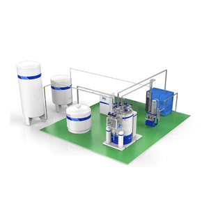 Générateur d'hélium de qualité recherche 40-70L/h, liquéfieur de gaz d'hélium monté sur skid avec moteur pour tests cryogéniques - Product Image 3