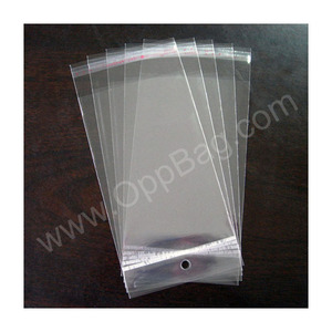 12x23.5cm 500 pieces /pack clear Plastic Packaging Bags with self adhesive seal and with hanging header & Free Shipping