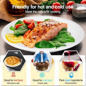 Cổ điển sợi tre bã mía dùng một lần phân hủy tấm đồ ăn đặt thân thiện với môi trường Nhựa Bộ đồ ăn 2025 - Product Image 4