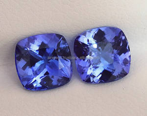คู่พลอย tanzanite ที่จับคู่อัญมณี Tanzanite จับคู่คู่พลอยอัญมณีธรรมชาติทำผลิตภัณฑ์จำนวนมาก - Product Image 2