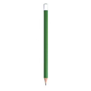 Set di Matite Verdi Grandi 50 Pezzi Min. Matita Esagonale Colorata con Cappuccio Bianco per Uso Scolastico Realizzata in Plastica e Carta - Product Image 1